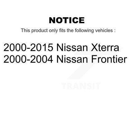 Tor Rear Suspension Stabilizer Bar Link Pair For Nissan Xterra Frontier KTR-101048